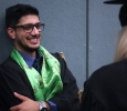 Kiran Chapagain, Mechanical Engineering Graduate shares a laugh before heading to the ceremony.Midwestern State University Commencement Cermemony, Kay Yeager Coliseum.May 14th.by Timothy Jones