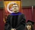 Salim Azzouz, associate professor in the McCoy School of Engineering, was named the Hardin Professor at graduation, May 13. Photo by Timothy Jones