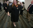Heather Berryhill, theater graduate, at Midwestern State University graduation, May 10, 2014. Photo by Ethan Metcalf