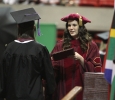 Shelby Davis, a senior in mass communication and student representative on the Board of Regents, at Midwestern State University graduation, May 10, 2014. Photo by Lauren Roberts