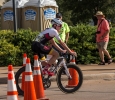 Mass communication freshman Jake Lanoux at the Hotter N Hell race in Wichita Falls, Texas, Aug. 26, 2016. Lanoux did not finish. Photo by izziel Latour