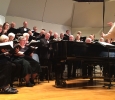 The Oratorio Chorus performs under the direction of Dale Heidebrecht on Nov. 13. Photo by Emily Simmons