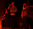 In the first show of their 2014 international tour, the group Pentatonix consisting of Scott Hoying, Kirstie Maldonado, Mitch Grassi, Avi Kaplan and Kevin Olusola, performed in Akin Auditorium at Midwestern State University Feb. 4. Photo by Lauren Roberts