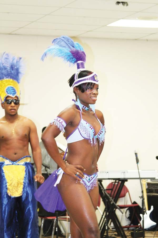 Members of the CSO displayed the fashion elements of the Carribean culture at Saturdays launch, Paradiso.