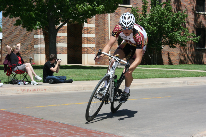 Jason Short came third in the men’s A category road race and six on the field Saturday. Photo by Loren Eggenschwiler