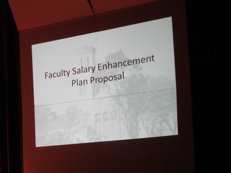 Faculty Senate rejects proposed salary cuts