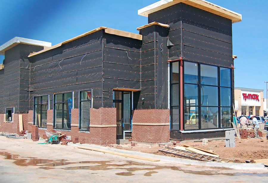 Chick-Fil-a is under construction.