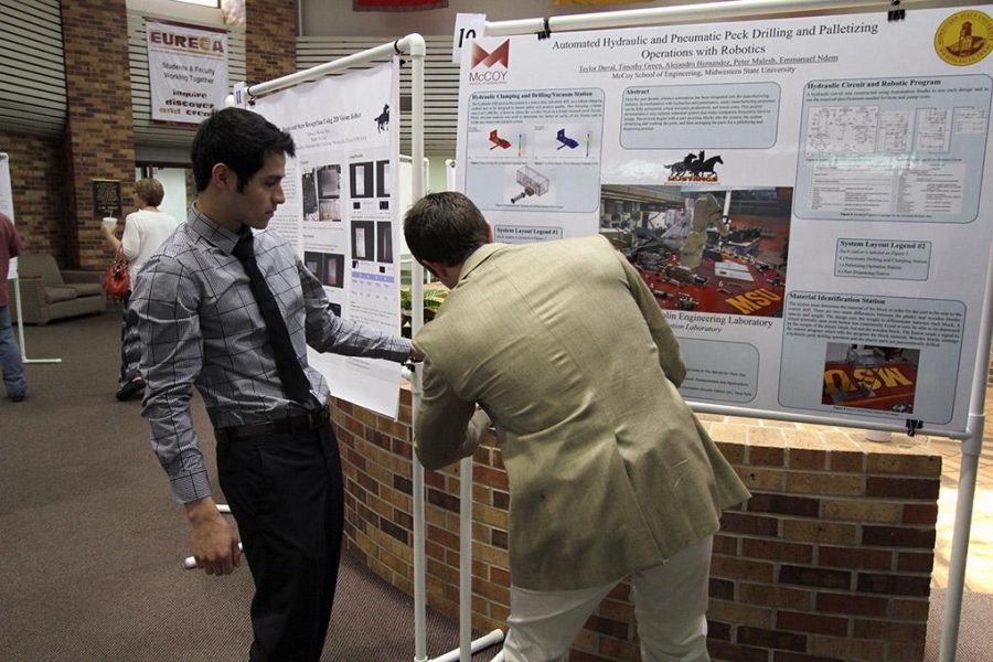 Undergraduates present research as part of campus endeavor
