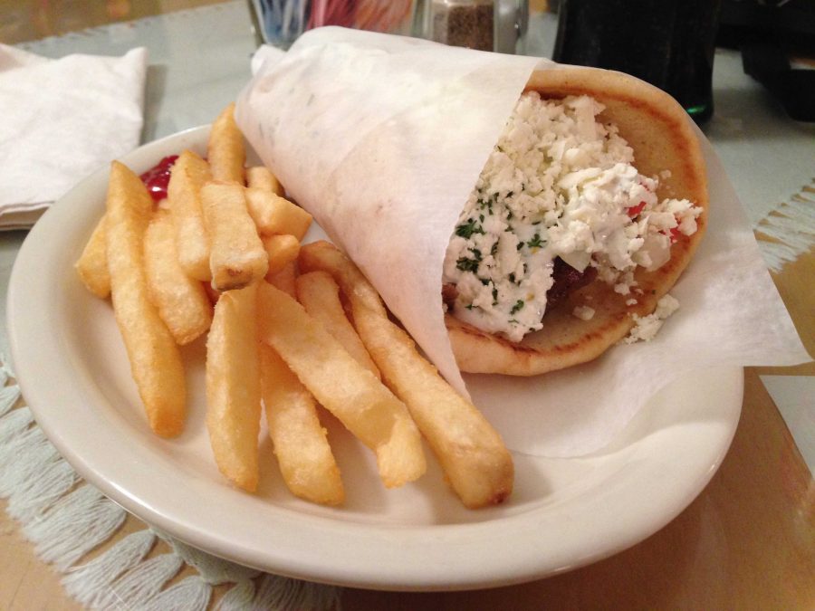 A Gyro from Hibiscus Cafe in Wichita Falls. Photo by Eddie Miller.