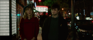 Zoe Kazan and Daniel Radcliffe in "What if?" Image courtesy of CBS Films.