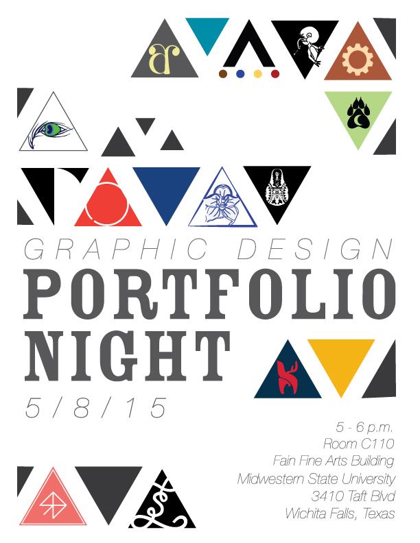 Graphic design students to present at first annual portfolio night May 8