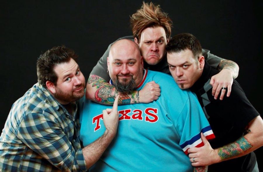Bowling for Soup is an American pop-punk band originally formed in Wichita Falls, Texas, in 1994. The band consists of Jaret Reddick, Erik Chandler, Chris Burney, and Gary Wiseman. Photo courtesy Bowling for Soup.