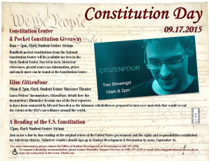 Constitution Day is Sept. 17.
