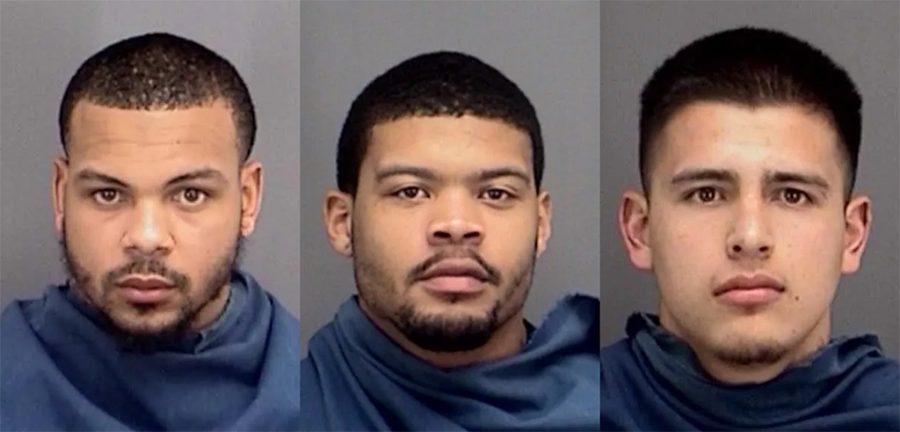 Matthew Rowe, Marcus Reynolds, Jr. and Giacomo Gonzalez were charged with Burglary of a Habitation in connection with an incident at Legacy Hall on March 3. Reynolds was arrested on March 3, while Rowe and Gonzalez were arrested on March 22. Photo courtesy of the Wichita County Sheriffs Office
