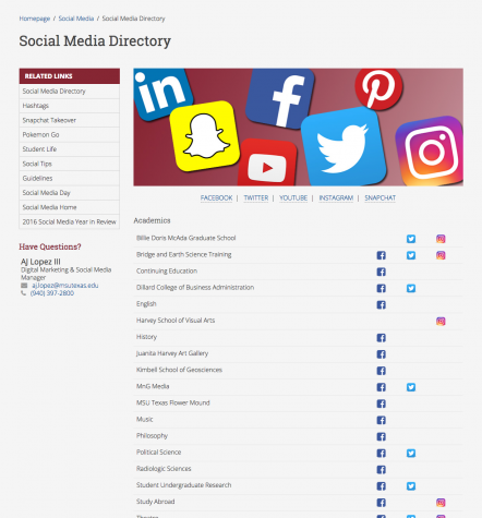 Social media directory