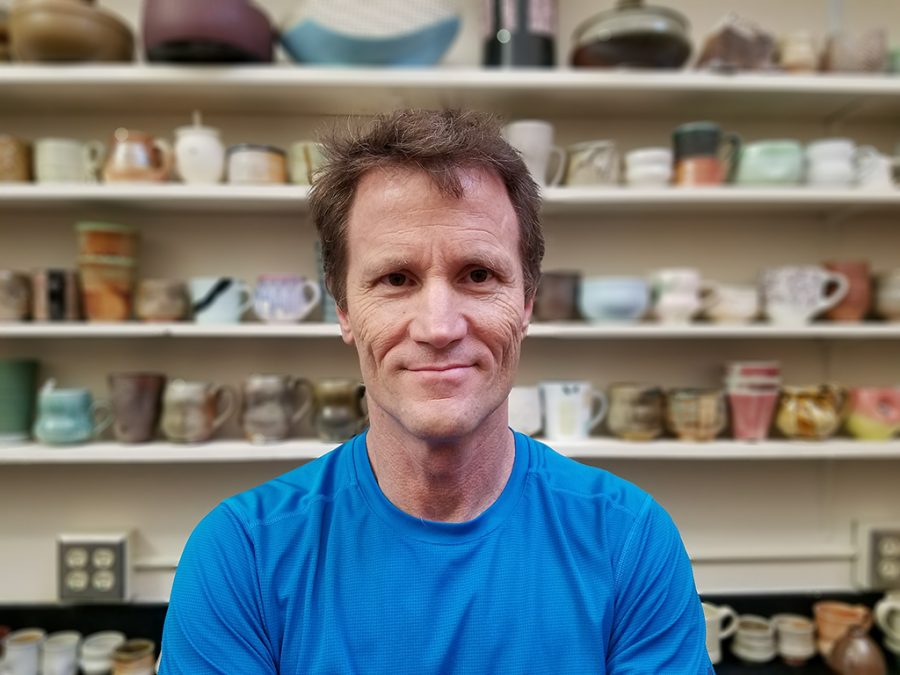 Steve Hilton, professor of ceramics and faculty in residence