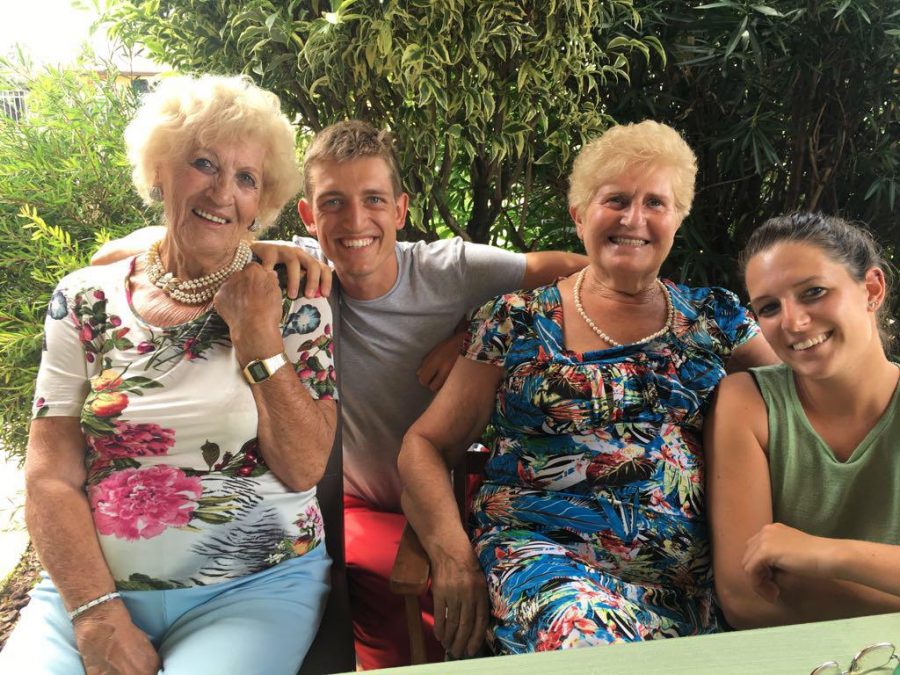 Management+senior+Greta+Lazzarotto+at+a+family+dinner+in+Italy.+May%2C+2018
