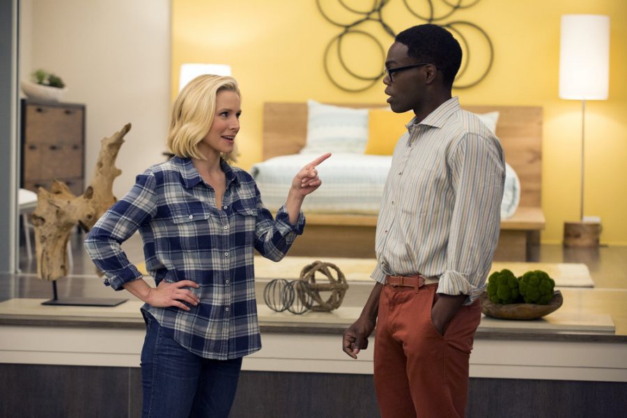 Kristen Bell and William Jackson Harper in The Good Place (2016)

