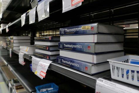 Textbook pricing has made keeping up with classes difficult for some students.