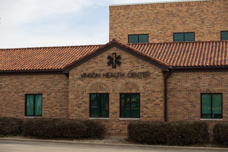 Vinson Health Center located in the Bruce and Graciela Redwin Student Wellness Center.