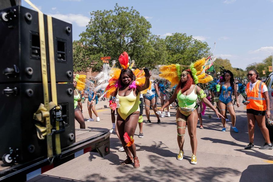 Colorful costumes, themed Caribbean Phoenix and Masquerade Bliss, take the lead at the Caribfest Parade, Sept. 24.