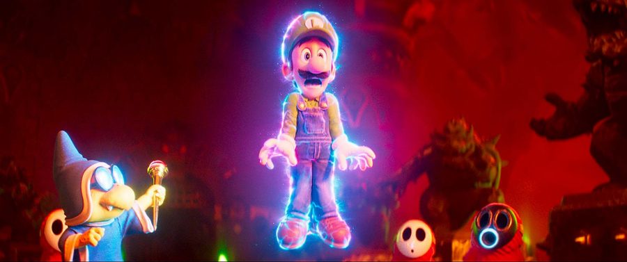 Luigi is voiced by Charlie Day in "The Super Mario Bros. Movie," 2023. Photo courtesy of Universal Pictures.