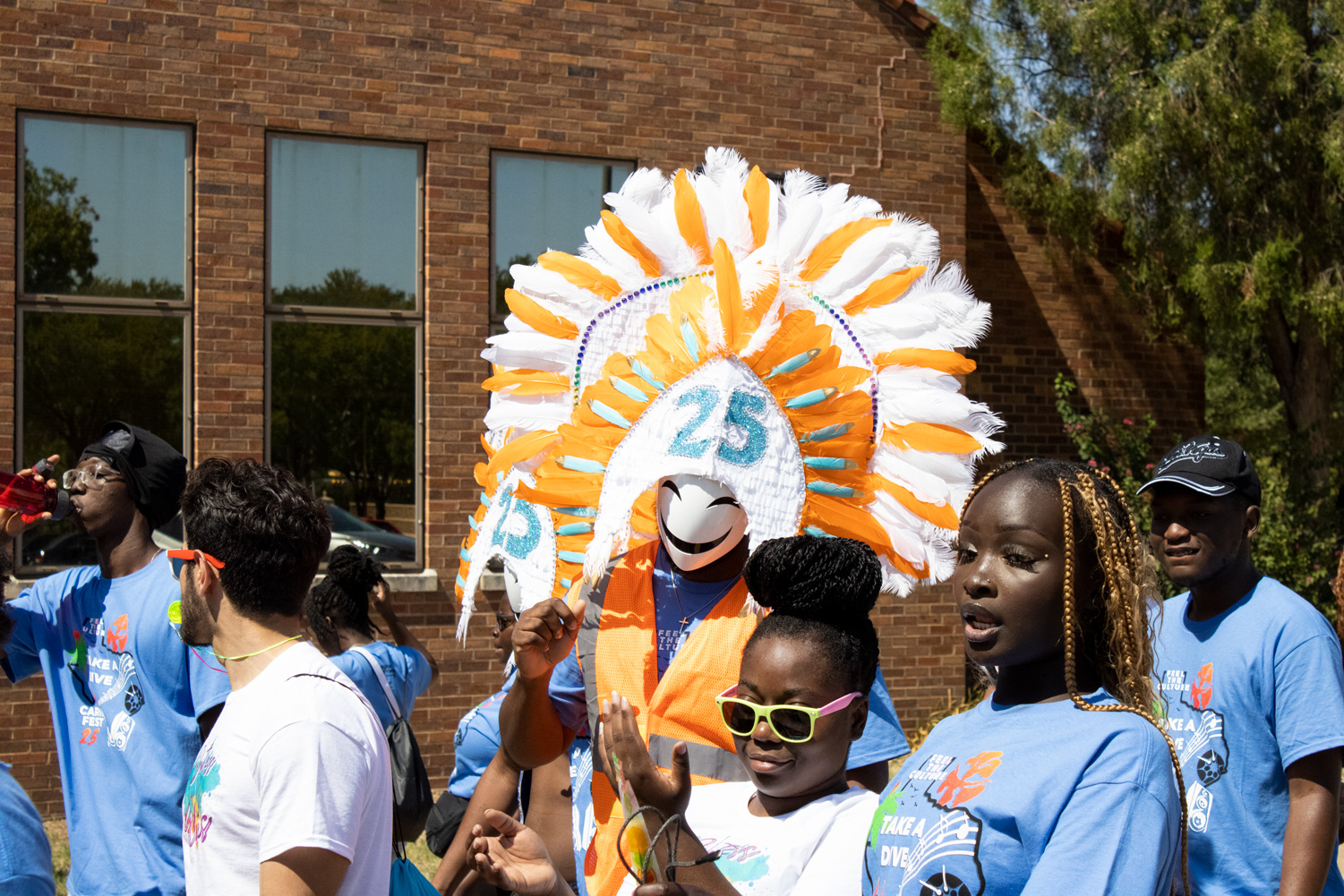 The Caribbean Student Organization celebrates its 25th anniversary with a festive parade, Sept. 23.
