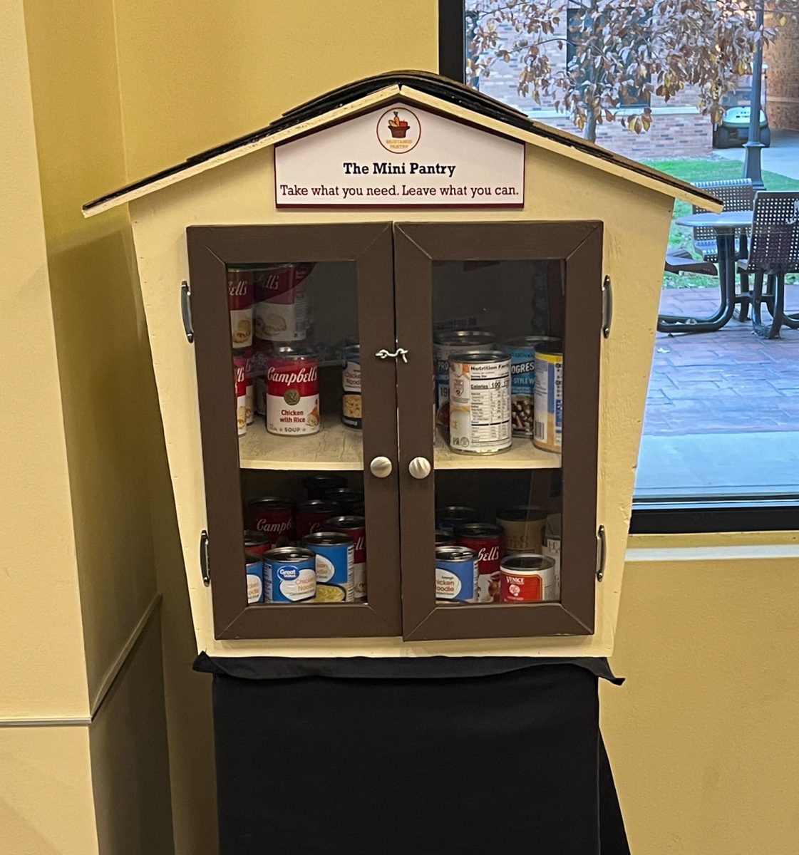 The Mustangs Pantry is located at the Legacy Commons, Dec. 11.